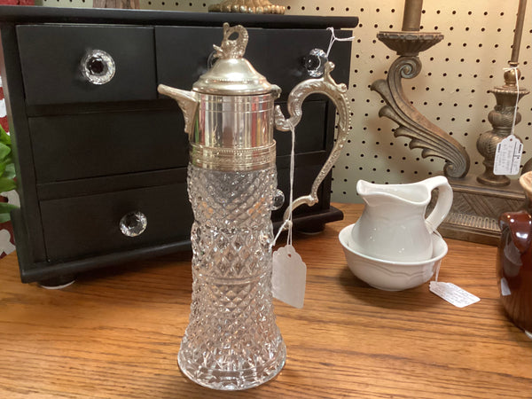 Italian Made Silver Plate Claret Jug