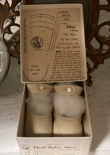 Mrs. Day's Ideal Baby Shoes in Original Box