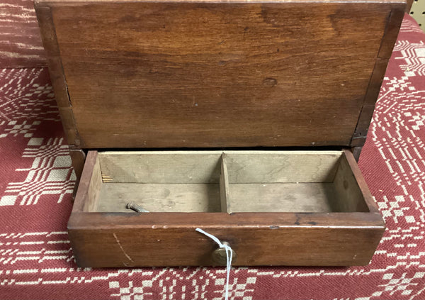 Walnut Hanging Wall Box w/ Lid