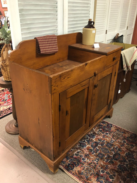 Antique Wooden Dry Sink