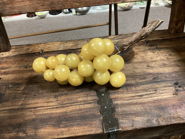 Mid Century Modern Large Decorative Marble Grape Cluster