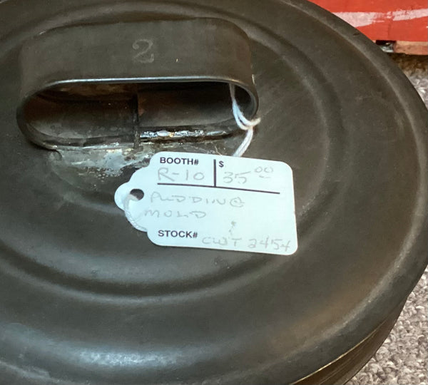 Antique  Primitive Tin #2 Pudding Mold