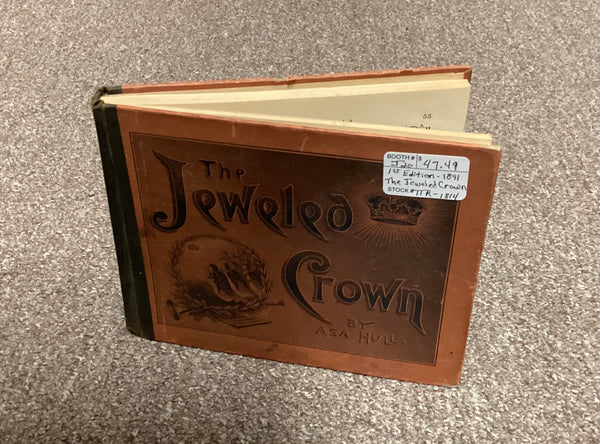 First Edition-1891 "The Jeweled Crown" Sunday School Music Book