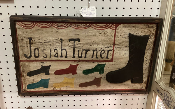 Hand Crafted Wooden Folk Art Sign