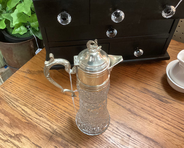 Italian Made Silver Plate Claret Jug