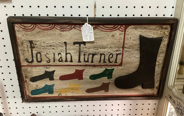 Hand Crafted Wooden Folk Art Sign