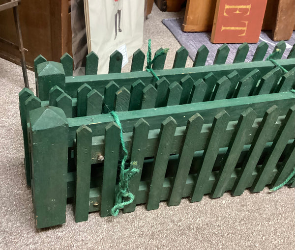 Antique Christmas Tree Picket Fence Circa 1900