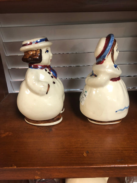 Shawnee Pottery Dutch Boy & Girl Salt & Pepper Set