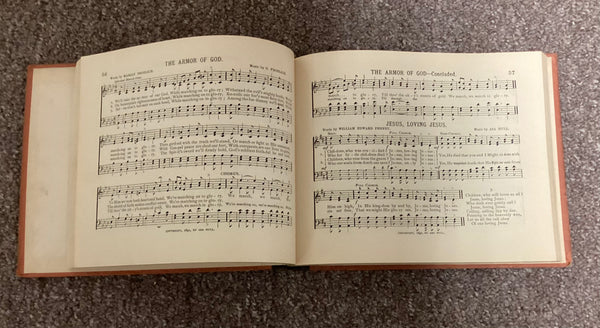 First Edition-1891 "The Jeweled Crown" Sunday School Music Book