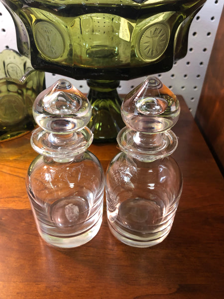 Wilcox International Silver Oil & Vinegar Cruet Set