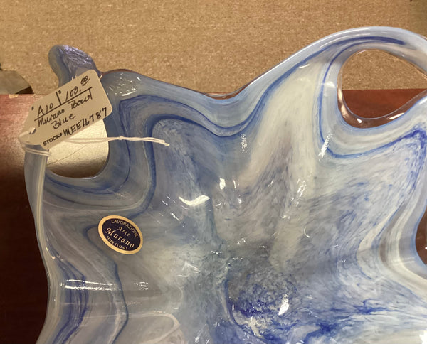 Murano Lavorazione Art Glass Bowl