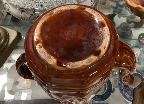 Rockingham Glaze Teapot Rebecca at the Well