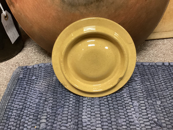 19th Century Yelloware Butter Crock w/ Lid