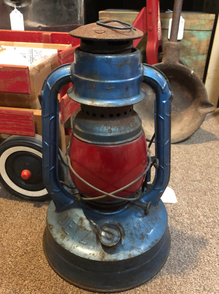 Vintage Dietz No. 100 Blue Lantern