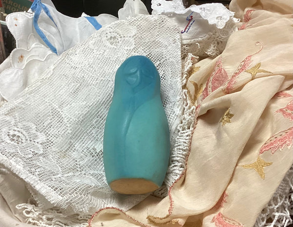 Vintage Collectible Aqua Van Briggle Art Pottery Bud Vase