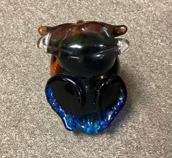 GCA Art Glass Owl Figurine