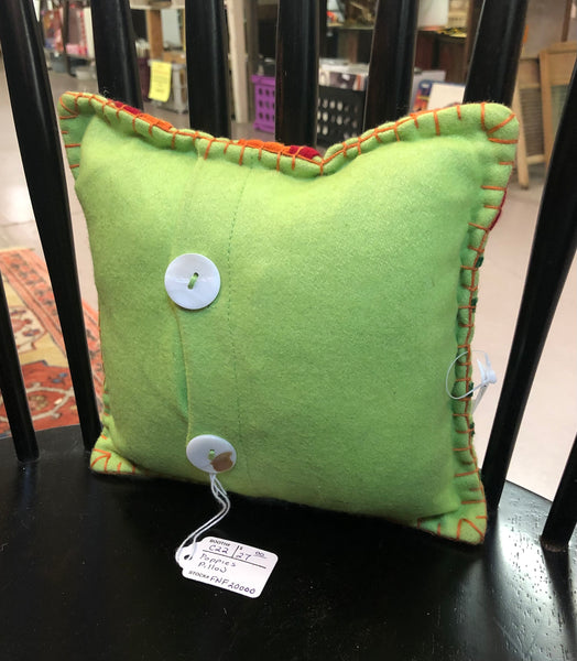 Poppies 8" Felt Pillow