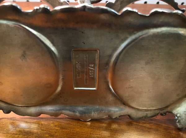 Wilcox International Silver Oil & Vinegar Cruet Set