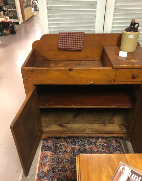 Antique Wooden Dry Sink