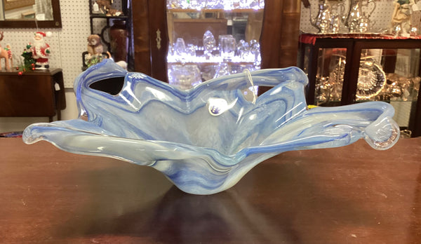 Murano Lavorazione Art Glass Bowl