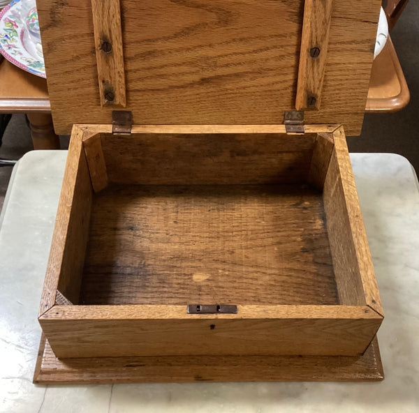 Antique Oak Table Chest