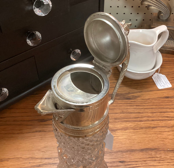 Italian Made Silver Plate Claret Jug