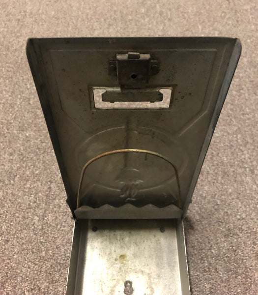Antique 1918 Liberty Torch Metal Mailbox