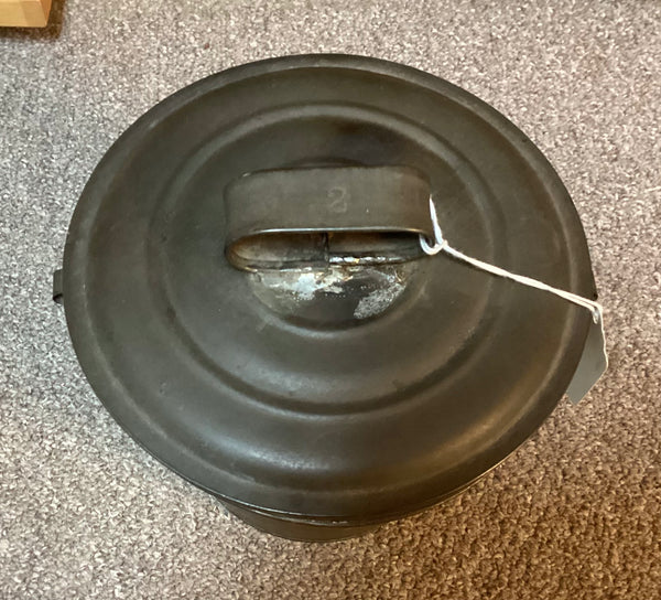Antique  Primitive Tin #2 Pudding Mold