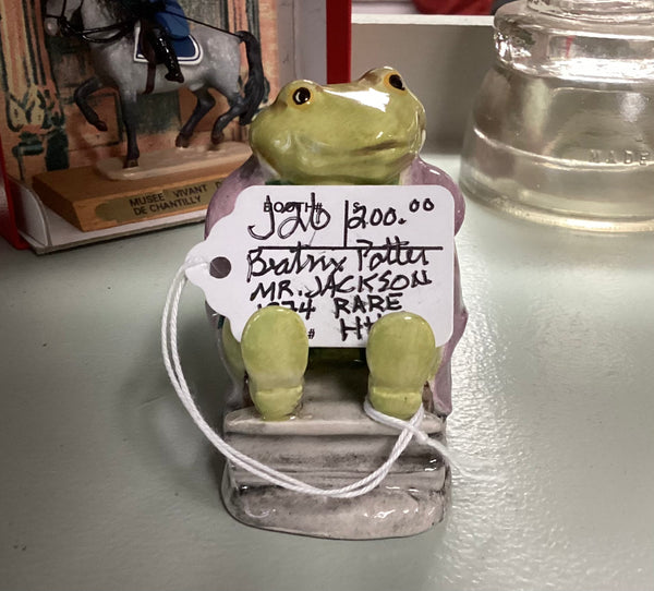 Beatrix Potter Beswick 1974 Mr. Jackson Figurine