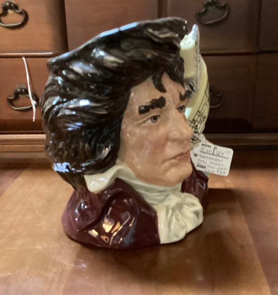 Royal Doulton 1995 Beethoven Character Jug D7021