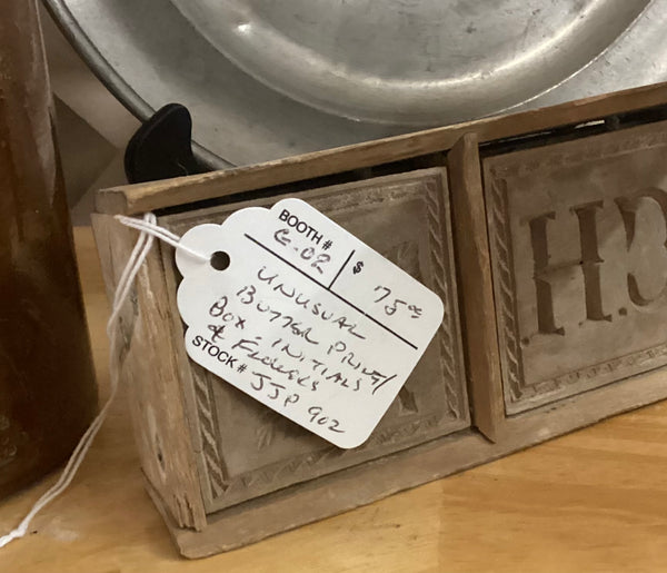 Wooden Antique Butter Mold