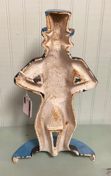 Painted Cast Iron Uncle Sam Door Stop