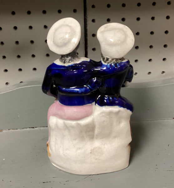 Staffordshire Sailor and His Girl Figurine