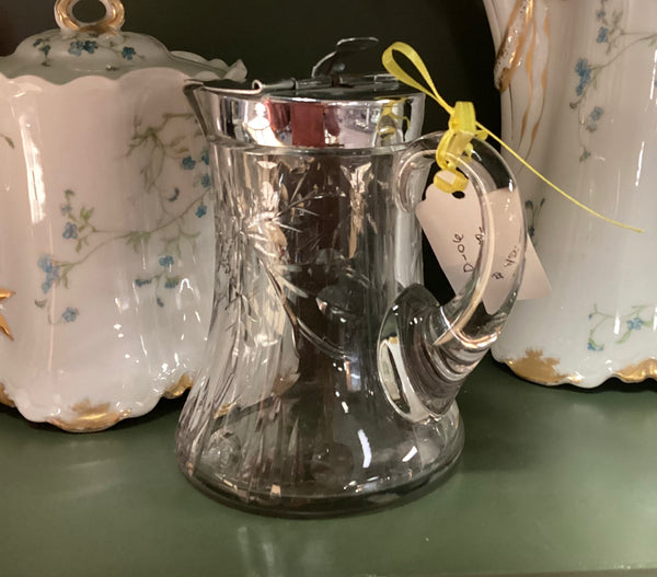 Heisey Glass Syrup Pitcher