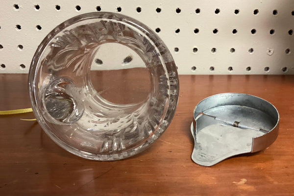 Heisey Glass Syrup Pitcher