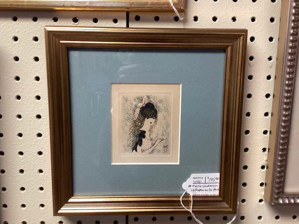 Framed Marie Laurencin "Le Chapeau Sur Les Yeux"