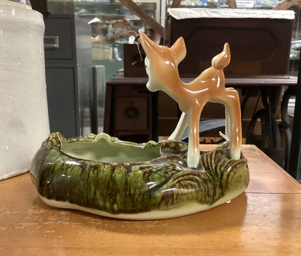 Walt Disney Productions Ceramic Bambi Planter