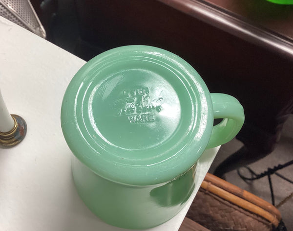 Fire King Jadeite Mug w/ D Handle