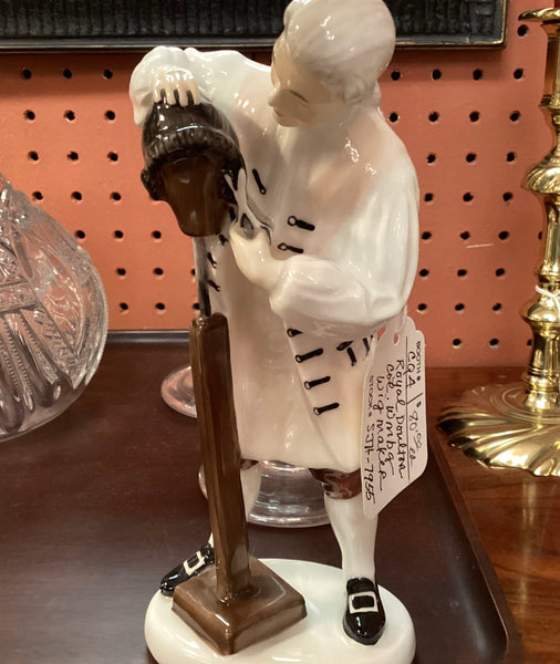 Royal Doulton Wigmaker of Williamsburg Figurine HN2239