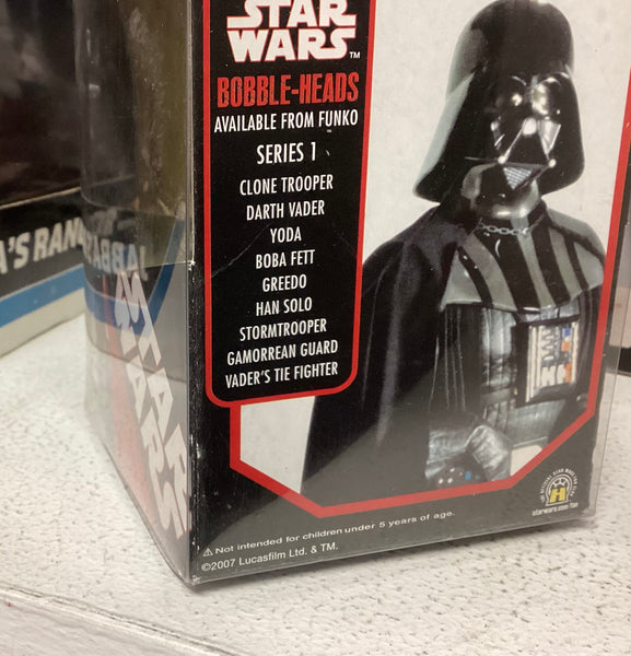 Star Wars Darth Vader 2007 Funko Bobble-Head NIB