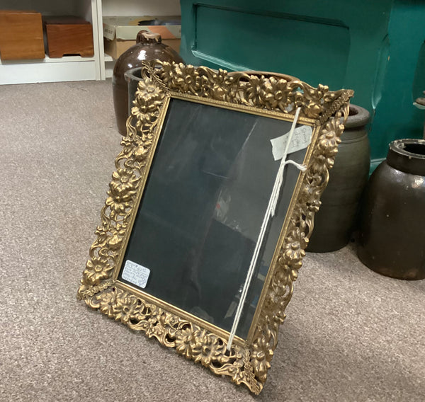 Brass Easel Style Vintage Picture Frame 8 x 10