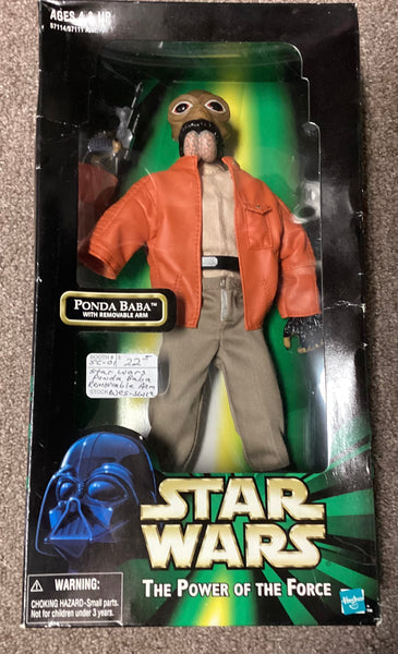 Star Wars Power of the Force Ponda Baba w/ Removeable Arm Action Figure NIB