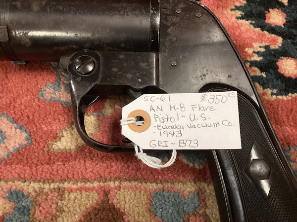 Vintage 1943 U.S. AN Military M8 Flare Pistol