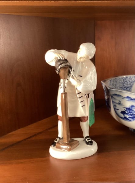 Royal Doulton Wigmaker of Williamsburg Figurine HN2239