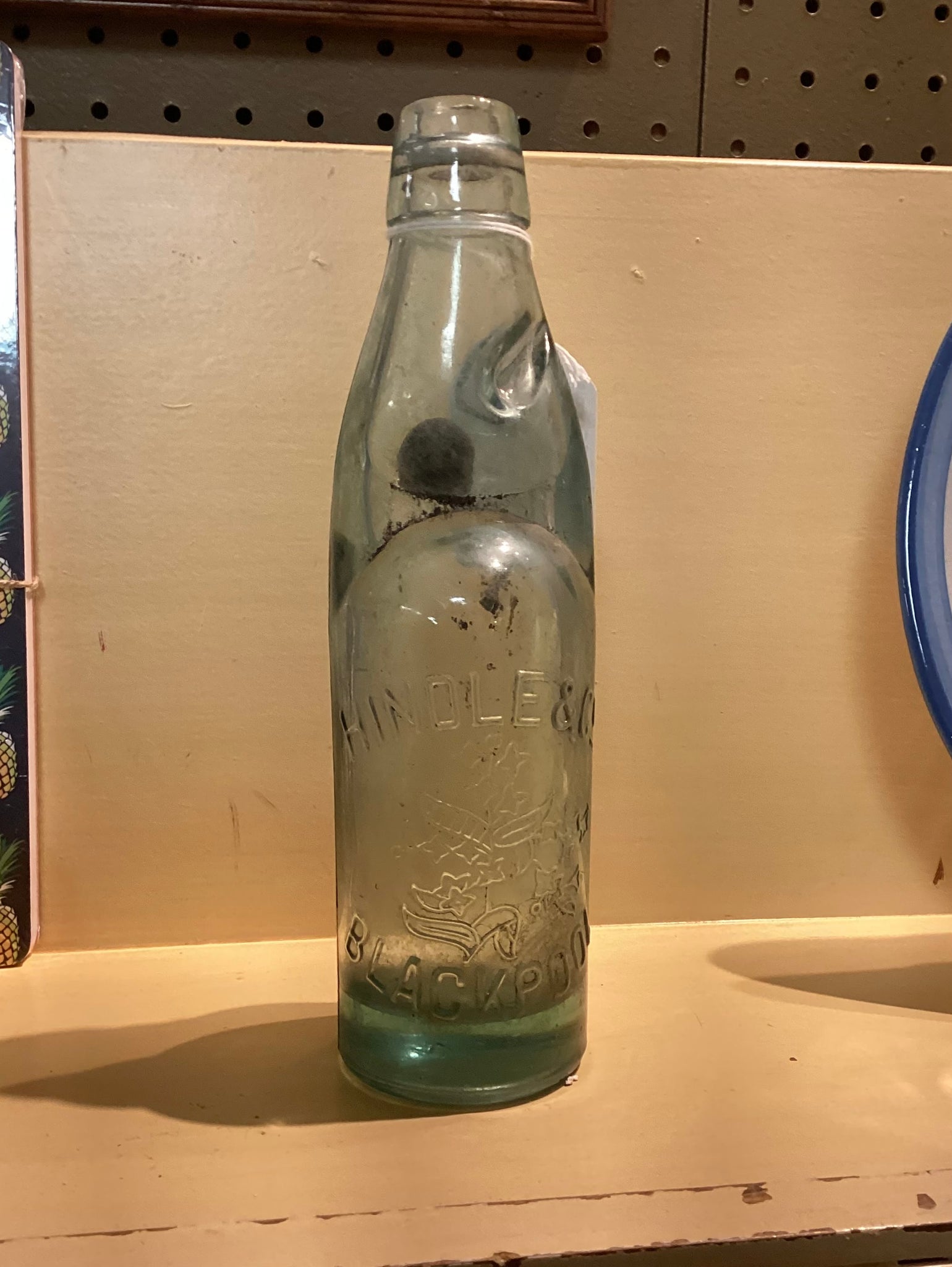 Early 20th Century Hindle & Co. Blackpool Codd Neck / Marble Bottle