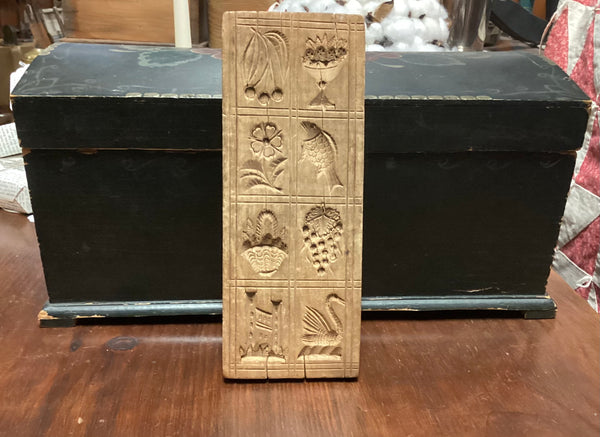Antique Wood Springerle Cookie Board/Mold