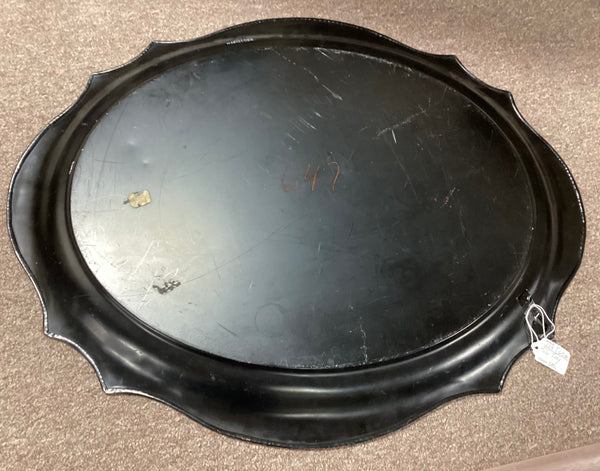 Tole Painted Metal Tray