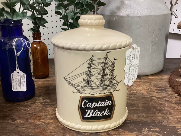 Captain Black Special Edition Ceramic Tobacco Jar