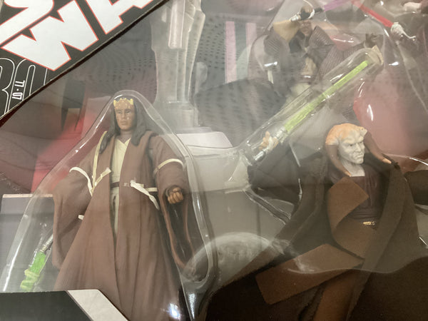 Star Wars Battle Pack Play Set Jedi vs Darth Sidious NIB