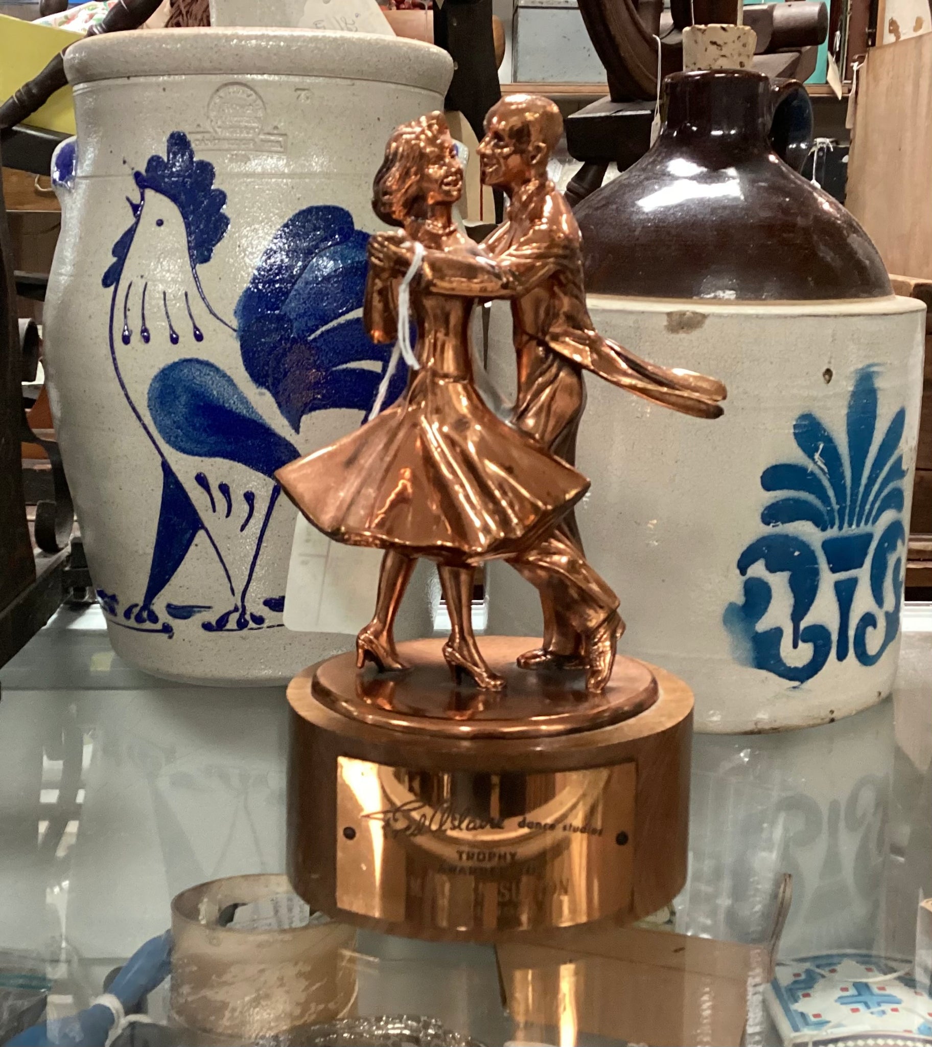 Vintage 1962 Fred Astaire Dance Studio Engraved Trophy